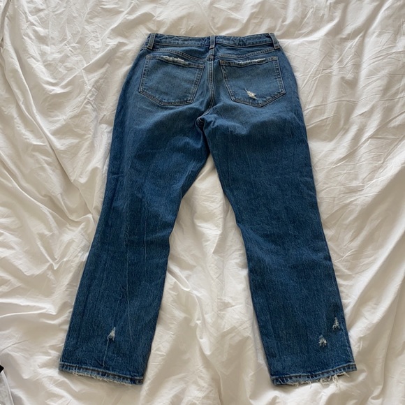 Abercrombie High Rise Mom Jeans Curve Love Sz 29 - Picture 3 of 3